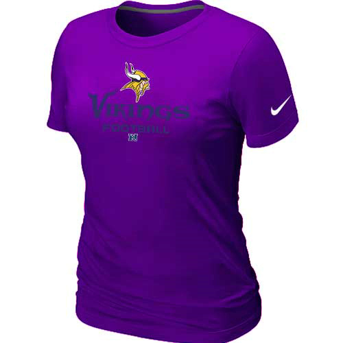Minnesota Vikings Purple Women's Critical Victory T-Shirt