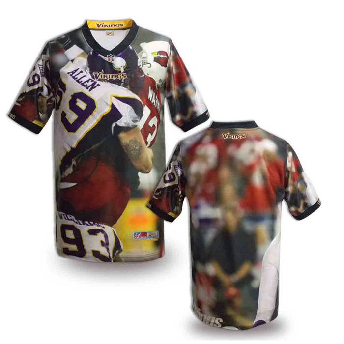 Minnesota Vikings blank fashion NFL jerseys