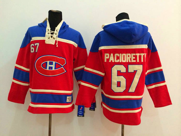 Montreal canadiens 67 Max Pacioretty CH Red NHL hockey hoddies