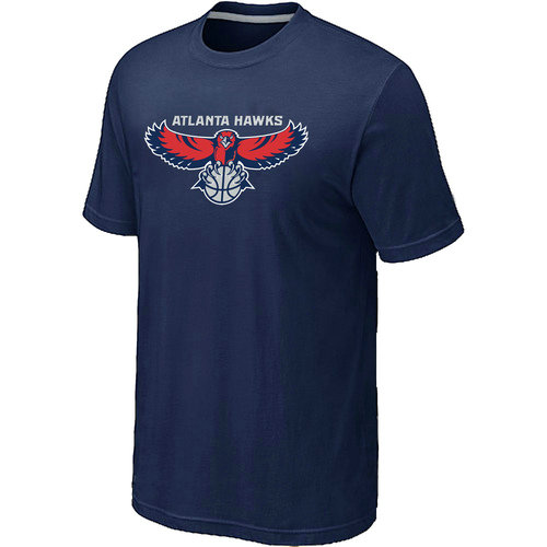 NBA Atlanta Hawks  Big Tall Primary Logo D.Blue T Shirt