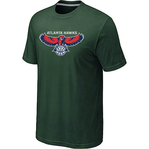 NBA Atlanta Hawks  Big Tall Primary Logo D.Green T Shirt