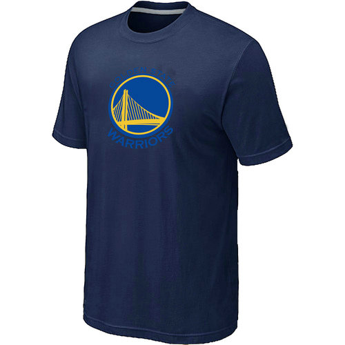 NBA Golden State Warriors Big Tall Primary Logo D.Blue T Shirt