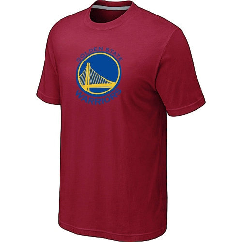 NBA Golden State Warriors Big Tall Primary Logo Red T Shirt