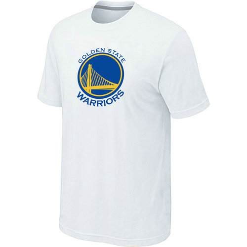 NBA Golden State Warriors Big Tall Primary Logo White T Shirt