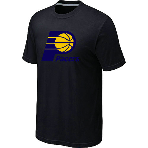 NBA Indiana Pacers Big Tall Primary Logo Black T Shirt