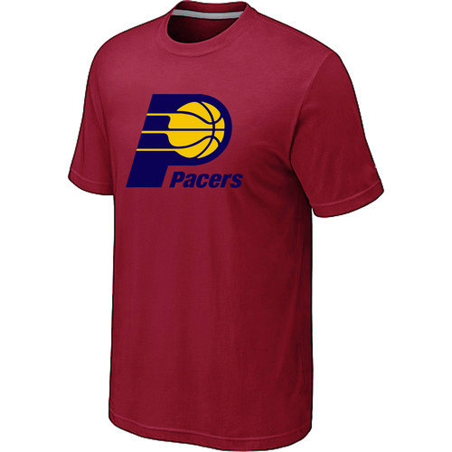 NBA Indiana Pacers Big Tall Primary Logo Red T Shirt