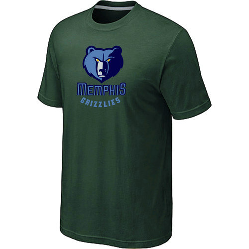 NBA Memphis Grizzlies Big Tall Primary Logo D.Green T Shirt