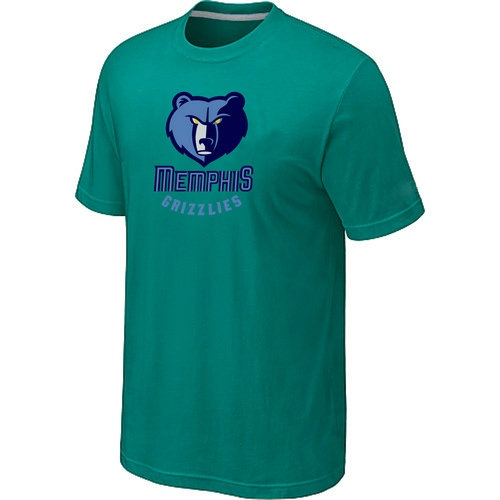 NBA Memphis Grizzlies Big Tall Primary Logo Green T Shirt