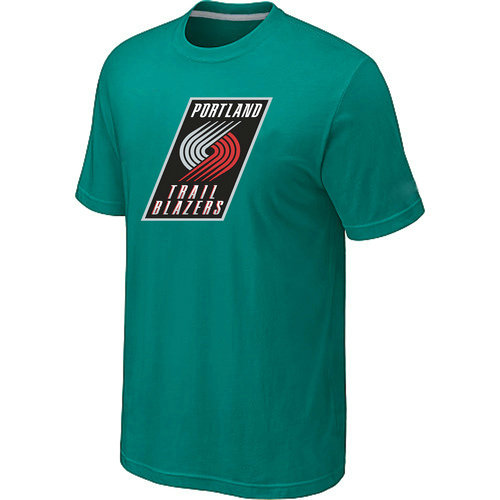 NBA Portland Trail Blazers Big Tall Primary Logo Green T-Shirt