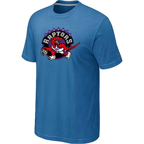 NBA Toronto Raptors  Big Tall Primary Logo light Blue T Shirt