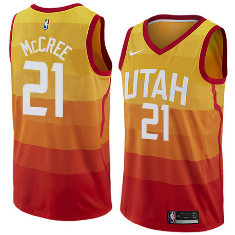NBA Utah Jazz 21# Mccree Jerseys