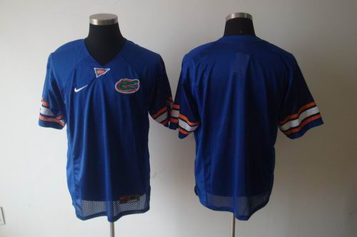 NCAA COLLEGE Florida Gators blank blue Football Jersey