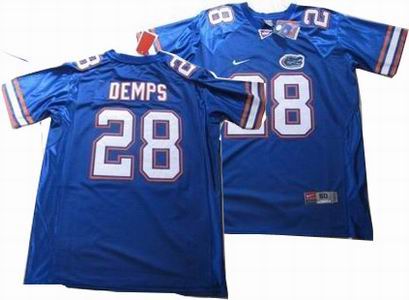 NCAA Florida Gators 28# demps blue jerseys
