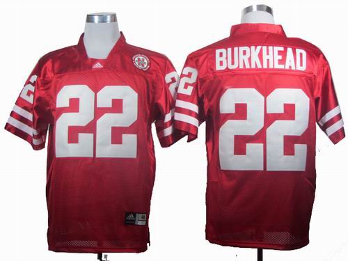 NCAA Nebraska Cornhuskers Rex Burkhead 22 Red College Football Jerseys