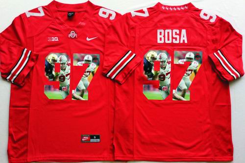 NCAA Ohio State Buckeyes #97 Joey Bosa Red limited fashion Jersey
