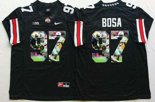 NCAA Ohio State Buckeyes #97 Joey Bosa black limited fashion Jersey