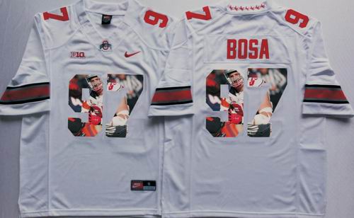 NCAA Ohio State Buckeyes #97 Joey Bosa white  fashion Jersey