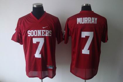 NCAA Oklahoma Sooners #7 DeMarco Murray Red Jersey