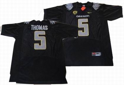 NCAA Oregon Ducks #5 thomas black Jersey