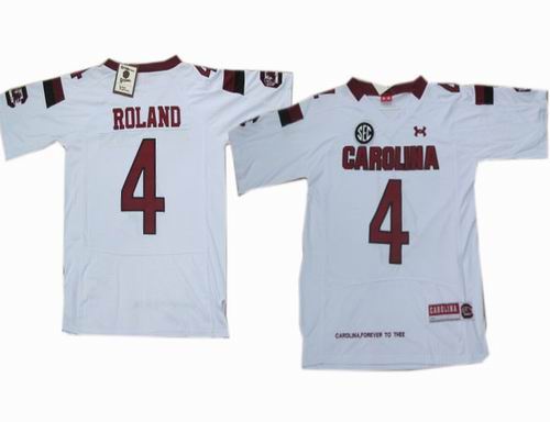 NCAA Stanford Cardinal 4# roland white Football Jersey