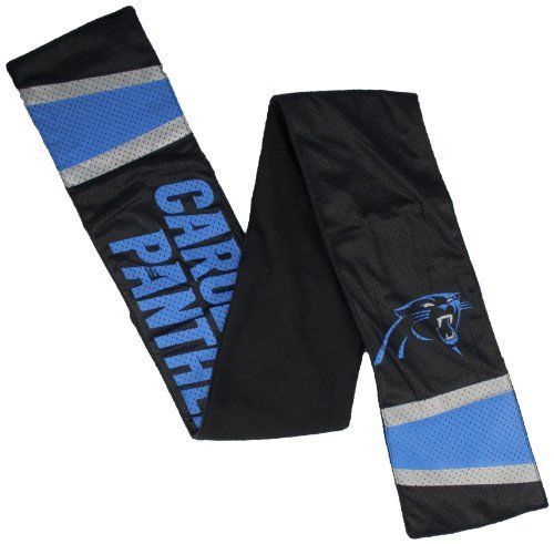 NFL Carolina  Panthers Jersey Sacarf With Zip Pocket