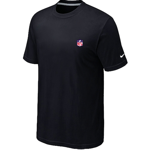 NFL Chest embroidered logo   T-Shirt black