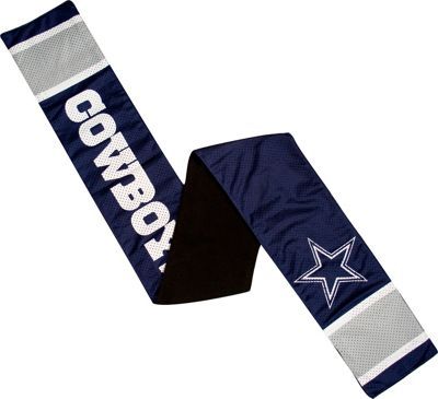 NFL Dallas Cowboys Jersey Scarf With Zip Pocket