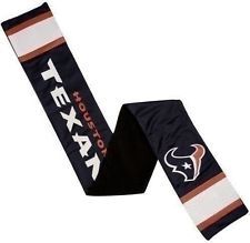 NFL Houston Texans Jersey Scarf With Zip Pocket