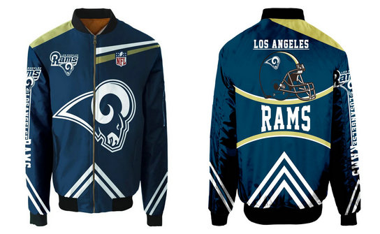 NFL Rams 3D Fullzip Jacket