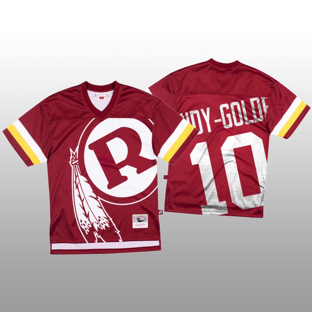 NFL Washington Redskins #10 Antonio Gandy-Golden Red Men's Mitchell & Nell Big Face Fashion Limited NFL Jersey