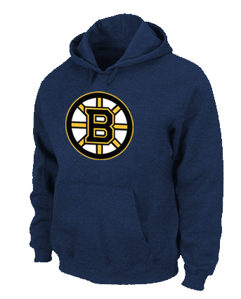 NHL Boston Bruins Big & Tall Logo Pullover Hoodie D.Blue