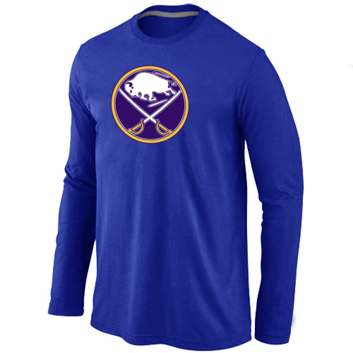 NHL Buffalo Sabres Big & Tall Logo blue Long Sleeve T-Shirt
