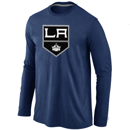 NHL Los Angeles Kings Big & Tall Logo D.BLUE Long Sleeve T-Shirt