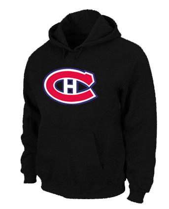 NHL Montréal Canadiens Big & Tall Logo Pullover Hoodie Black