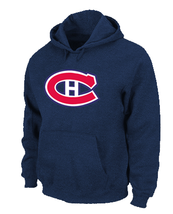 NHL Montréal Canadiens Big & Tall Logo Pullover Hoodie D.Blue