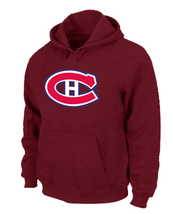 NHL Montréal Canadiens Big & Tall Logo Pullover Hoodie Red