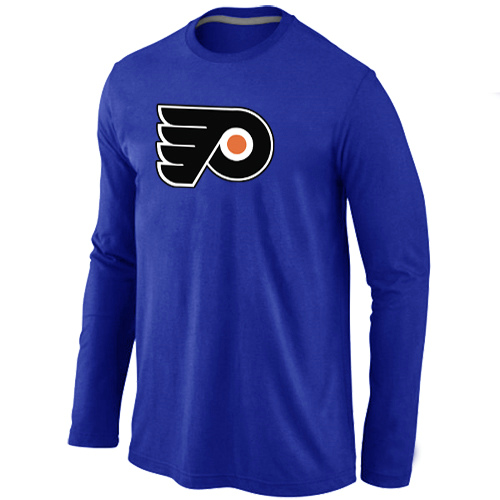 NHL Philadelphia Flyers Big & Tall Logo blue Long Sleeve T-Shirt