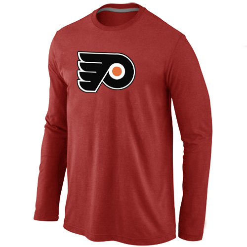 NHL Philadelphia Flyers Big & Tall Logo red Long Sleeve T-Shirt