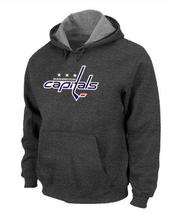 NHL Washington Capitals Big & Tall Logo Pullover Hoodie D.Grey