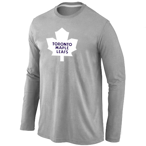 NHLToronto Maple Leafs Big & Tall Logo Grey Long Sleeve T-Shirt