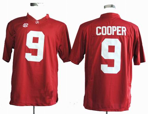 Ncaa 2013 Alabama Crimson Tide Amari Cooper 9 College Football Limited red Jerseys