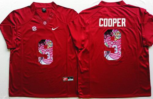 Ncaa Alabama Crimson Tide #9 Amari Cooper red limited  fashion jerseys