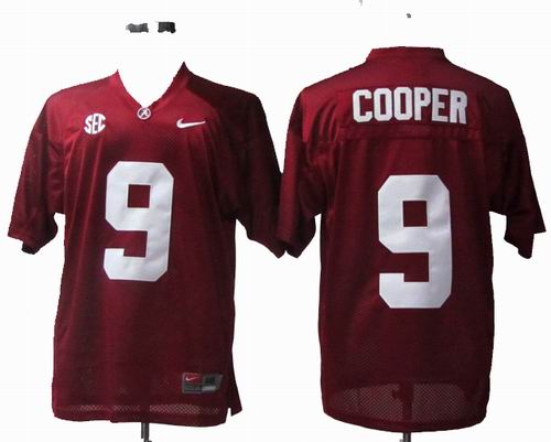 Ncaa Alabama Crimson Tide Amari Cooper 9 Crimson College Football Jerseys