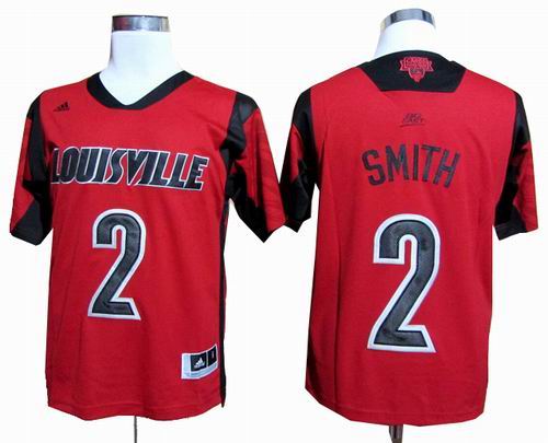 Ncaa Louisville Cardinals 2013 March Madness Russ Smith 2 red Jersey