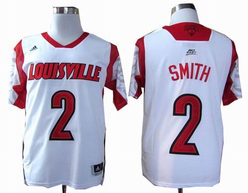 Ncaa Louisville Cardinals 2013 March Madness Russ Smith 2 white Jersey