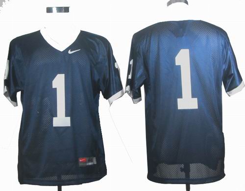 Ncaa Penn State Nittany Lions No.1 Fan Navy Blue College Football Jersey
