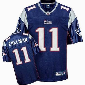 New England Patriots #11 Julian Edelman Team Color Jersey
