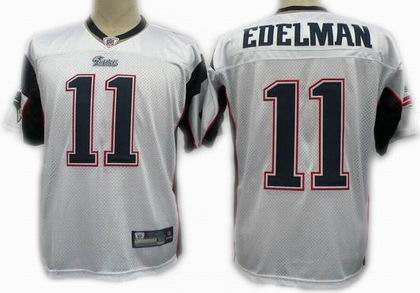 New England Patriots #11 Julian Edelman jerseys white