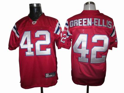 New England Patriots #42 BenJarvus Green-Ellis Red Jersey