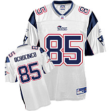 New England Patriots #85 Chad Ochocinco white Jersey